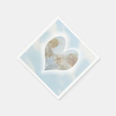 Pflege und Sorgen der Hubs mit Tauben Serviette (Ecke)