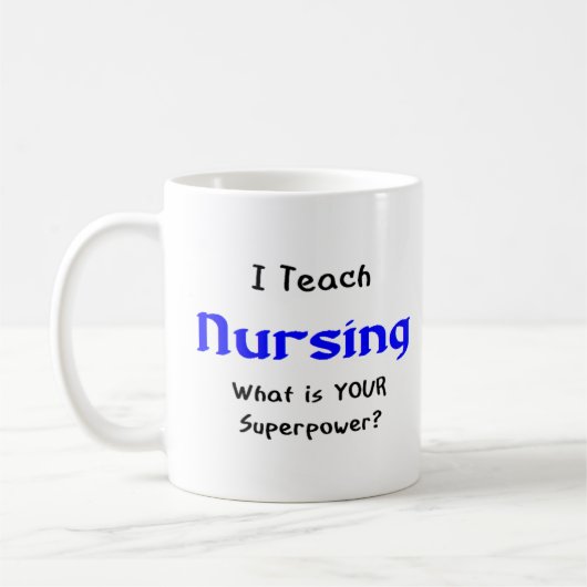 Pflege unterrichten kaffeetasse (Links)
