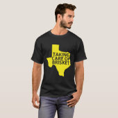 Pflege von Brisket - Texas-geräucherte Brisket-Bar T-Shirt (Vorne ganz)