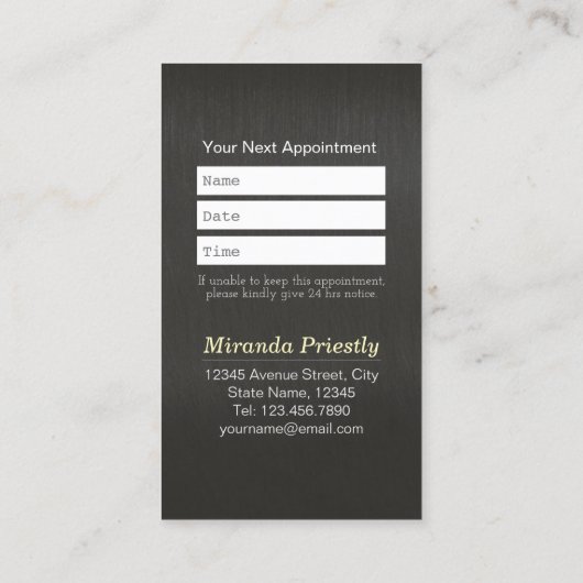 Pflege von Haustieren mit niedrigem Poly Terminkarte (Rückseite)