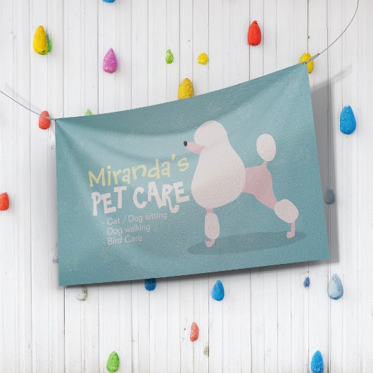 Pflege von Hunden, die sich auf der Suche nach Bäd Banner