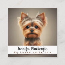 Pflege von niedlichen Hunden Grooming Service