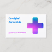 Pflege von QR CNA Visitenkarte (Vorderseite)