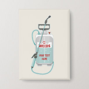 Pflege von Unkrautspray Button