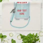 Pflege von Unkrautspray Geschirrtuch (Gefaltet)