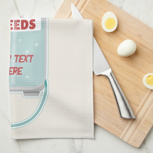 Pflege von Unkrautspray Geschirrtuch (Viertel Falte)