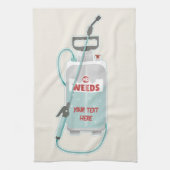 Pflege von Unkrautspray Geschirrtuch (Vertikal)