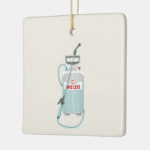 Pflege von Unkrautspray Keramikornament (Links)