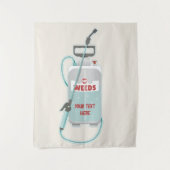 Pflege von Unkrautspray Wandteppich (Vorderseite)