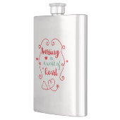 Pflegearbeit Flachmann (Links)