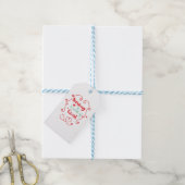 Pflegearbeit Geschenkanhänger (Mit Garn)