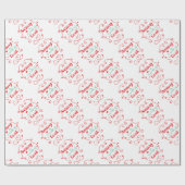 Pflegearbeit Geschenkpapier (Flach)