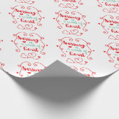 Pflegearbeit Geschenkpapier (Ecke)