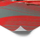 Pflegearbeitsplakat poster (Ecke)
