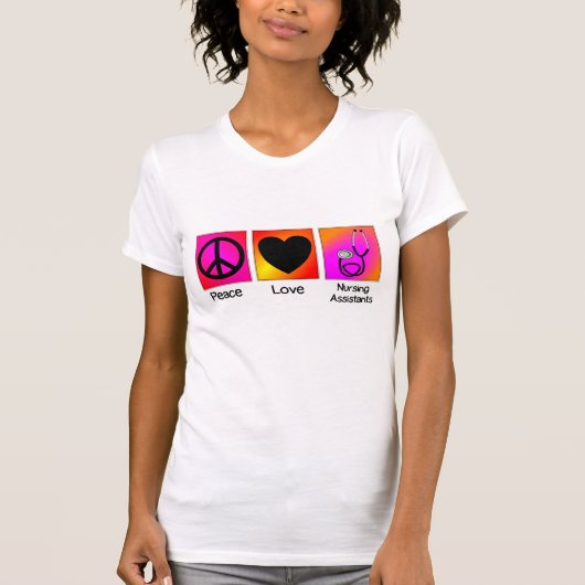 Pflegeassistenten T - Shirt - Retro-Design (Vorderseite)