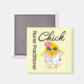 Pflegeberuf Chick Nurse Practitioner Magnet (Vorderseite/Rückseite)