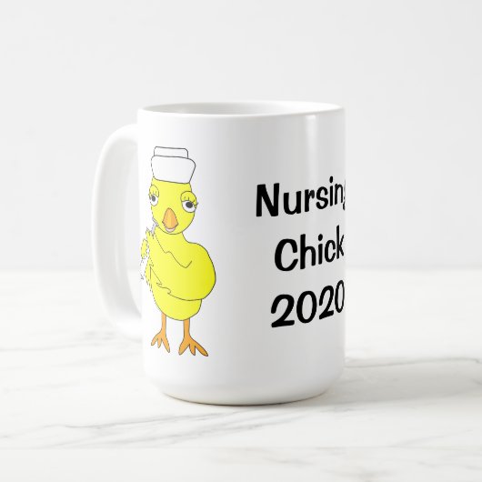 Pflegechick Kaffeetasse (Vorderseite Links)