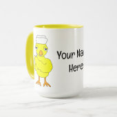 Pflegechick Tasse (Vorderseite Links)