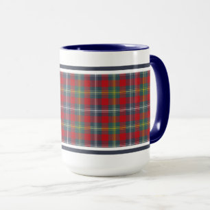 Pflegeclanmoderner schottischer Tartan Tasse