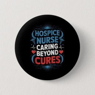 Pflegedesign für Hospice Nurse Palliativ Button