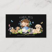 Pflegedienste für Flora und Fauna Visitenkarte (Vorderseite)