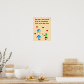 Pflegefamilie: Poster (Küche)