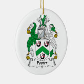 PflegeFamilienwappen Keramik Ornament (Rechts)