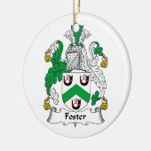 PflegeFamilienwappen Keramik Ornament (Links)