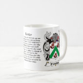 PflegeFamilienwappen-Tasse Kaffeetasse (VorderseiteRechts)
