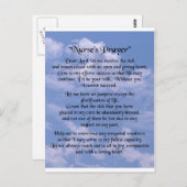 Pflegegegegebet Postkarte (Vorne/Hinten)