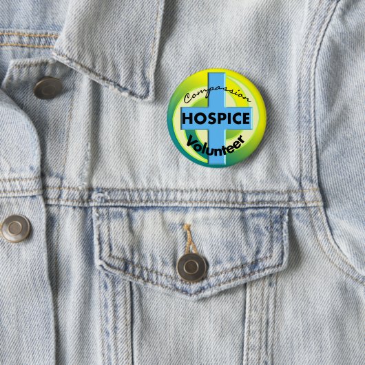 Pflegeheim-freiwillige Geschenke Button (Beispiel)