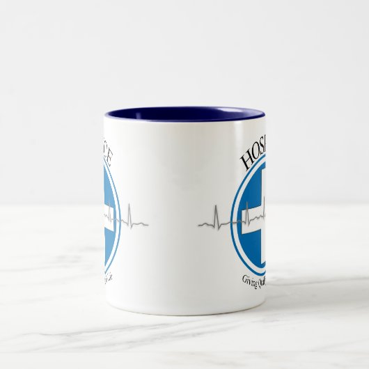 Pflegeheim-Geschenke Zweifarbige Tasse (Mittel)