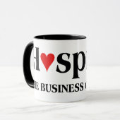 Pflegeheim ist im Geschäft von sich kümmerte für Tasse (Vorderseite Links)