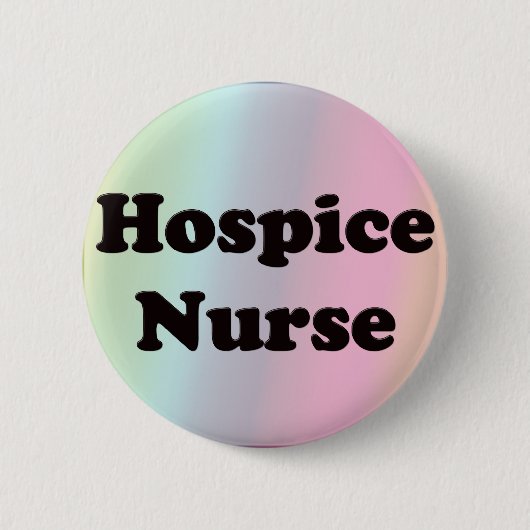 Pflegeheim-Krankenschwester Button (Vorderseite)