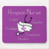 Pflegeheim-Krankenschwester-Geschenke Mousepad (Vorne)