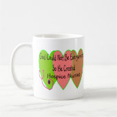 Pflegeheim-Krankenschwester "Gott könnte nicht Kaffeetasse (Links)