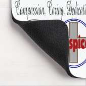 Pflegeheim Mousepad--Einzigartige und helle Farben Mousepad (Ecke)