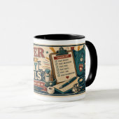 Pflegekaffeetasse Lustiger Pflegeberufsspruch Tasse (VorderseiteRechts)