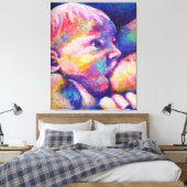 Pflegekind Leinwanddruck (Insitu (Schlafzimmer))