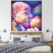 Pflegekind Leinwanddruck (Insitu (Schlafzimmer))