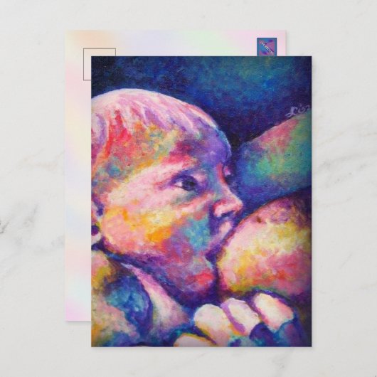 Pflegekind Postkarte (Vorne/Hinten)