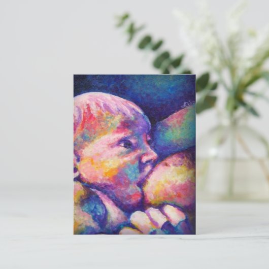 Pflegekind Postkarte (Stehend Vorderseite)