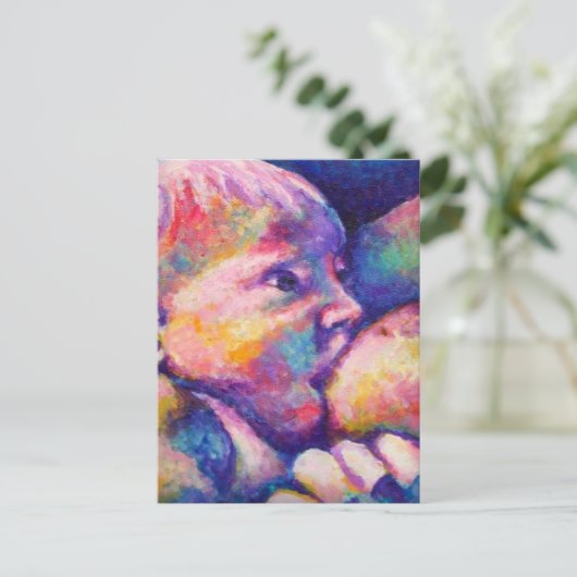 Pflegekind Postkarte (Stehend Vorderseite)