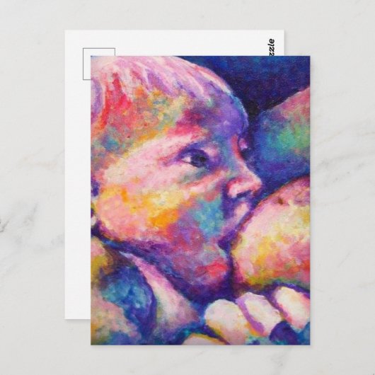 Pflegekind Postkarte (Vorne/Hinten)