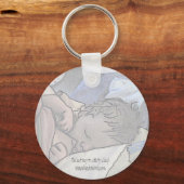 Pflegekind Schlüsselanhänger (Vorderseite)