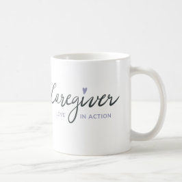Pflegekraft Liebe In Aktion Purple Heart Tasse
