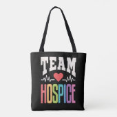 Pflegekräfte im Team Hospice Pflege Tasche (Rückseite)