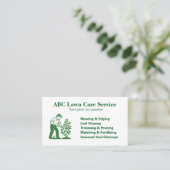 Pflegekräfte Visitenkarte (Stehend Vorderseite)