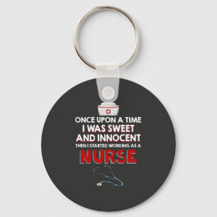Pflegeleben   Ich arbeite als Krankenschwester Schlüsselanhänger