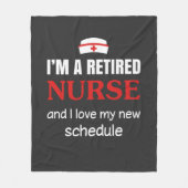 Pflegeleben | Ich bin eine Krankenschwester Fleecedecke (Vorderseite)